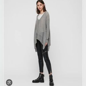 NWT Mara V-Neck Allsaints Hush Pink M